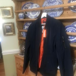 Superdry Wax Bomber NWT